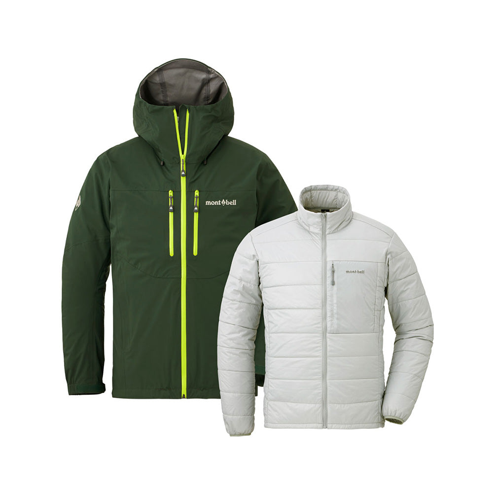 FW24 Montbell Men s Drytech 3 In 1 Fall Line Parka 1102504 FW2
