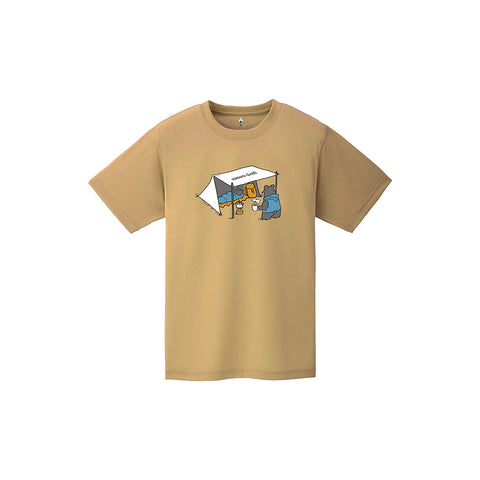 Montbell Unisex's Wickron Tee Camp Bear Tarp 1114729 SS24 男女裝 短袖 T 恤 U'S