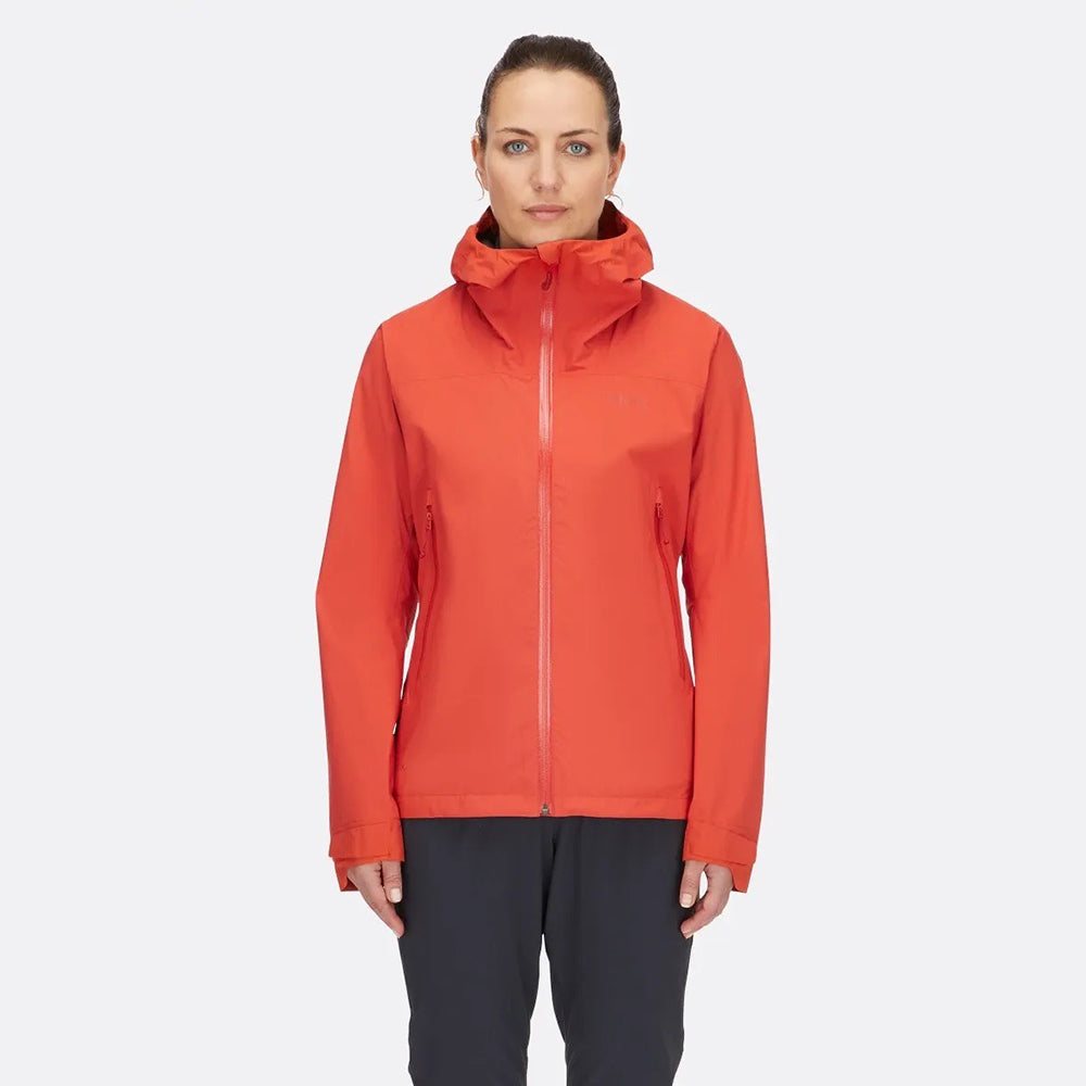 Women's downpour jacket top