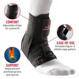 McDavid Ankle Brace With Straps Level 3 195 極輕量綁帶式 護腳踭