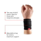 McDavid Elastic Wrist Supporter Level 2 513 彈性護腕