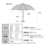 WPC IZA Large And Compact Umbrella ZA010 SS25 全遮光 縮骨遮