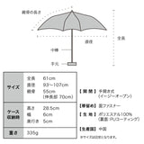 WPC IZA Backpack Guard Folding Umbrella ZA016 SS25 全遮光 縮骨遮