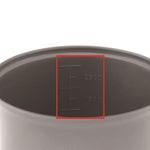 Evernew Titanium Ultra Light Deep Pot M 0.9L ECA265R 日本製 超輕 鈦金屬 露營鍋具