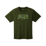 Montbell Unisex's Wickron Tee Mountain Pattern 1114746 SS26 短袖 T 恤 男女裝 U'S