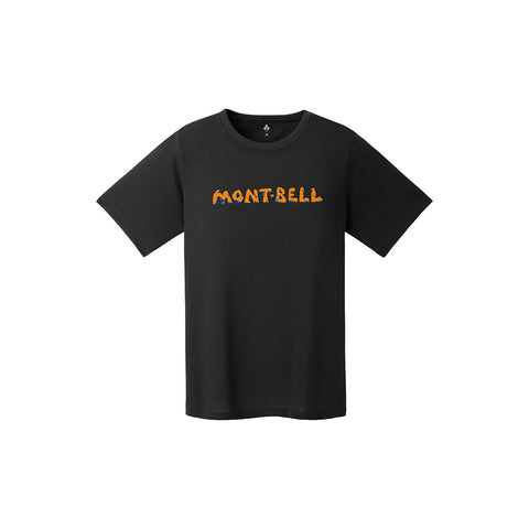 Montbell Women's Wickron Montbell Logo Boulders 1114780 SS24 女裝 短袖 T 恤 W'S