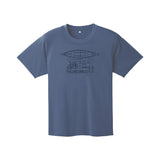 Montbell Unisex's Wickron Tee Bike Raft 1114952 SS26 短袖 T 恤 男女裝 U'S