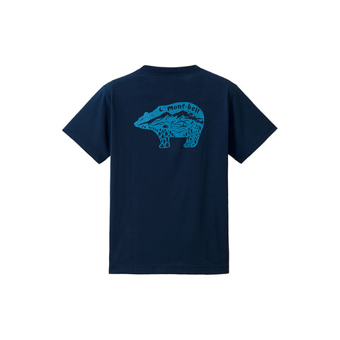 Montbell Kid's Cotton Wild Bear 130-160 2104841 SS24 短袖T恤 童裝 K'S