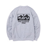 日版 Kavu Unisex's True Logo Sweat FW24 長袖衞衣 男女裝 U'S