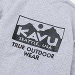 日版 Kavu Unisex's True Logo Sweat FW24 長袖衞衣 男女裝 U'S