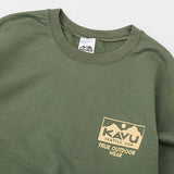 日版 Kavu Unisex's True Logo Sweat FW24 長袖衞衣 男女裝 U'S