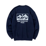 日版 Kavu Unisex's True Logo Sweat FW24 長袖衞衣 男女裝 U'S