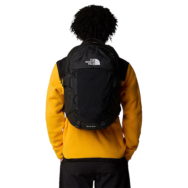 The north face recon backpack black top