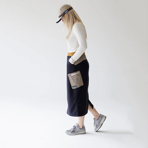 Kavu Women's Ellis 6200 FW25 女裝 抓毛 半截長裙 W'S