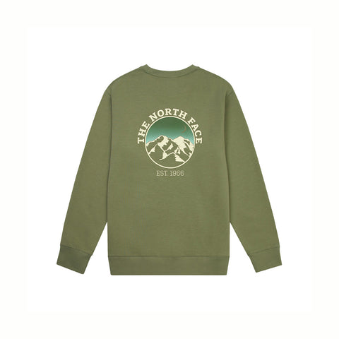 The North Face Men's Mountain Crew Graphic 8F0K FW25 長袖衞衣 男裝 M'S
