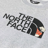 The North Face Teen's Nuptse Bear Brush Crew Graphic 8F15 FW25 長袖衞衣 中童裝 W'S