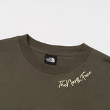 The North Face Women's Heavyweight TNF Script Crop Oversized Short Sleeves Tee 8GW6 SS26 女裝 短袖上衣 W'S