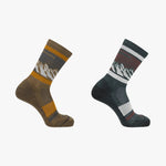 Salomon Out Alps Crew 2-Pack Socks C20836 C20837 兩對裝運動用 襪子
