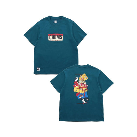 Chums Unisex's Chums Baggage Tee CH01-2371 SS24 短袖 T 恤 男女裝 U'S