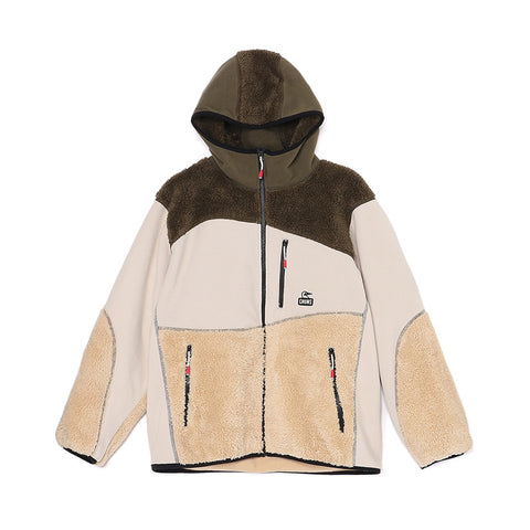Chums Men's Bonding Fleece Panel Parka CH04-1419 FW24 長袖抓毛有帽 外套 男裝 M'S