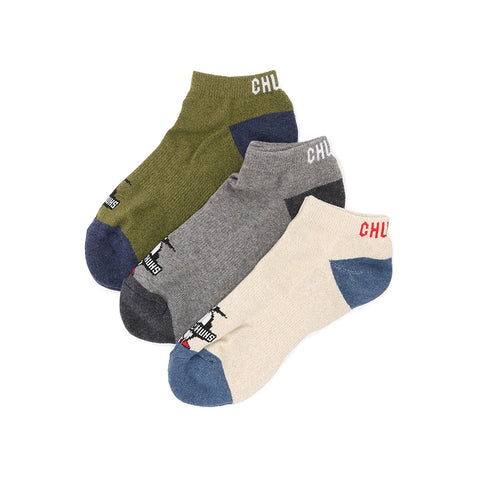 Chums 3P Booby Chums Ankle Socks CH06-1134 襪子