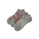Chums 3P Booby Border Ankle Socks CH06-1141 襪子