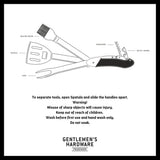 Gentlemen GEN274 BBQ Multi Tool 5合1 多功能烤肉工具組