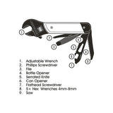 Gentlemen GEN275 Wrench Multi Tool 9合1 多功能戶外板手工具組