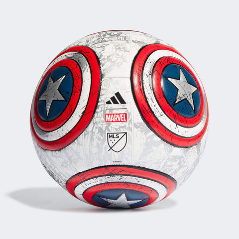 Adidas MARVEL MLS Captain America Football Size 5 IP7119 訓練足球 5號