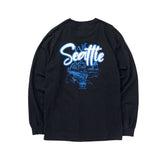 日版 Kavu Unisex's Long Sleeve W. Seattle Tee FW25 長袖上衣 男女裝 U'S