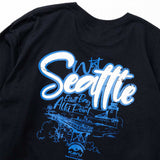 日版 Kavu Unisex's Long Sleeve W. Seattle Tee FW25 長袖上衣 男女裝 U'S