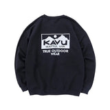 日版 Kavu Unisex's True Logo Sweat FW25 長袖衞衣 男女裝 U'S