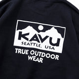 日版 Kavu Unisex's True Logo Sweat FW25 長袖衞衣 男女裝 U'S