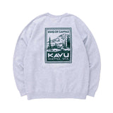 日版 Kavu Unisex's Stamp Sweat FW25 長袖衞衣 男女裝 U'S