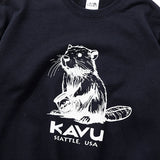 日版 Kavu Unisex's Beaver Sweat FW25 長袖衞衣 男女裝 U'S