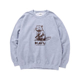 日版 Kavu Unisex's Beaver Sweat FW25 長袖衞衣 男女裝 U'S