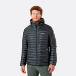 Rab Men's Microlight Alpine Jacket QDB-12 FW24 700FP 連帽羽絨外套 男裝 M'S