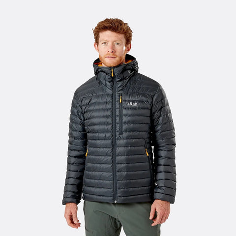 Rab Men's Microlight Alpine Jacket QDB-12 FW24 700FP 連帽羽絨外套 男裝 M'S