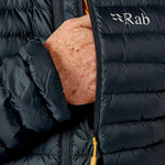 Rab Men's Microlight Alpine Jacket QDB-12 FW24 700FP 連帽羽絨外套 男裝 M'S