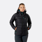 Rab Women's Microlight Alpine Jacket QDB-13 FW24 700FP 有帽羽絨外套 女裝 W'S