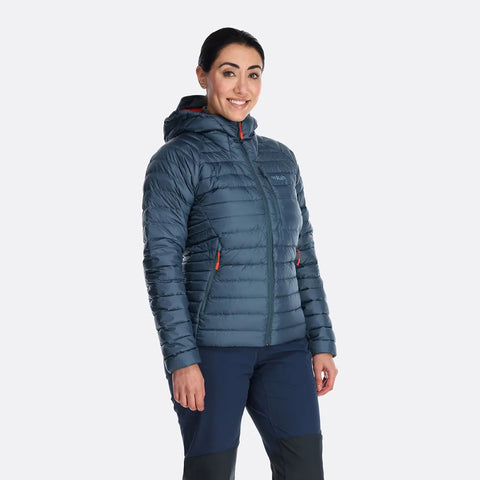 Rab Women's Microlight Alpine Jacket QDB-13 FW24 700FP 有帽羽絨外套 女裝 W'S