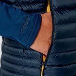 Rab Men's Microlight Vest QDB-18 FW24 700FP 羽絨背心外套 男裝 M'S