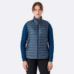 Rab Women's Microlight Vest QDB-19 FW24 羽絨背心外套 女裝 W'S