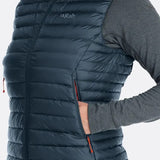 Rab Women's Microlight Vest QDB-19 FW24 羽絨背心外套 女裝 W'S