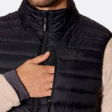 Rab Men's Microlight Down Vest QDB-96 FW26 男裝 羽絨背心外套 M'S