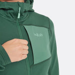 Rab Women's Superflux Hoody QFG-14 FW24 絨毛有帽外套 女裝 W'S