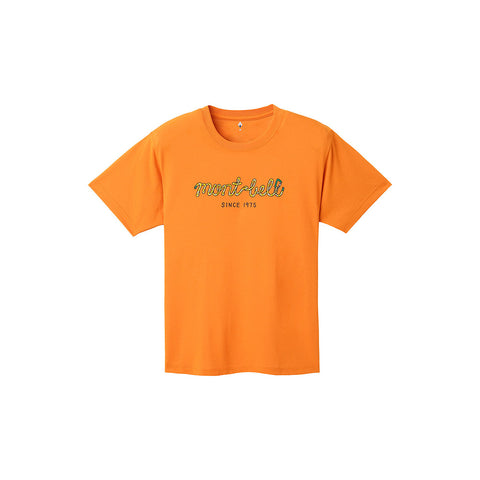 Montbell Men's Wickron Tee Montbell Logo Rope 1114560 男裝 短袖 T 恤
