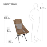 Helinox Sunset Chair - Coyote Tan x Black 11157R3 露營櫈
