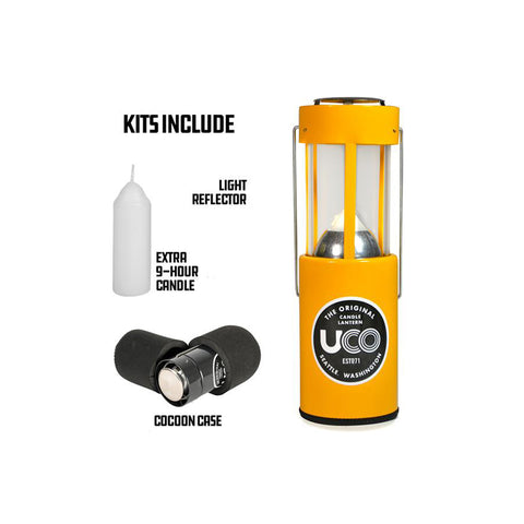 UCO Original Candle Lantern Kit - Powder Coated Painted 露營燈 蠟燭燈 套裝