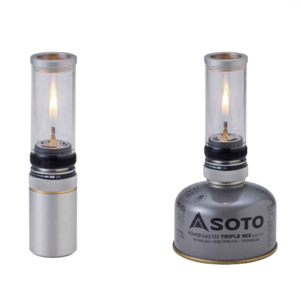 8折優惠】Soto Hinoto Gas Candle SOD-260 露營氣燈連收納保護套 
